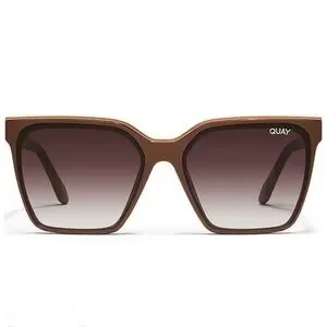 Quay Australia All In Gold Frame Sunglasses with Brown Gradient Lenses s-l400.jpg main image 3